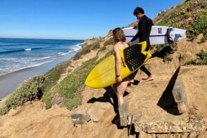 San Diego: Surf-Coaching-Erlebnis mit einem lokalen Profi-Surfer