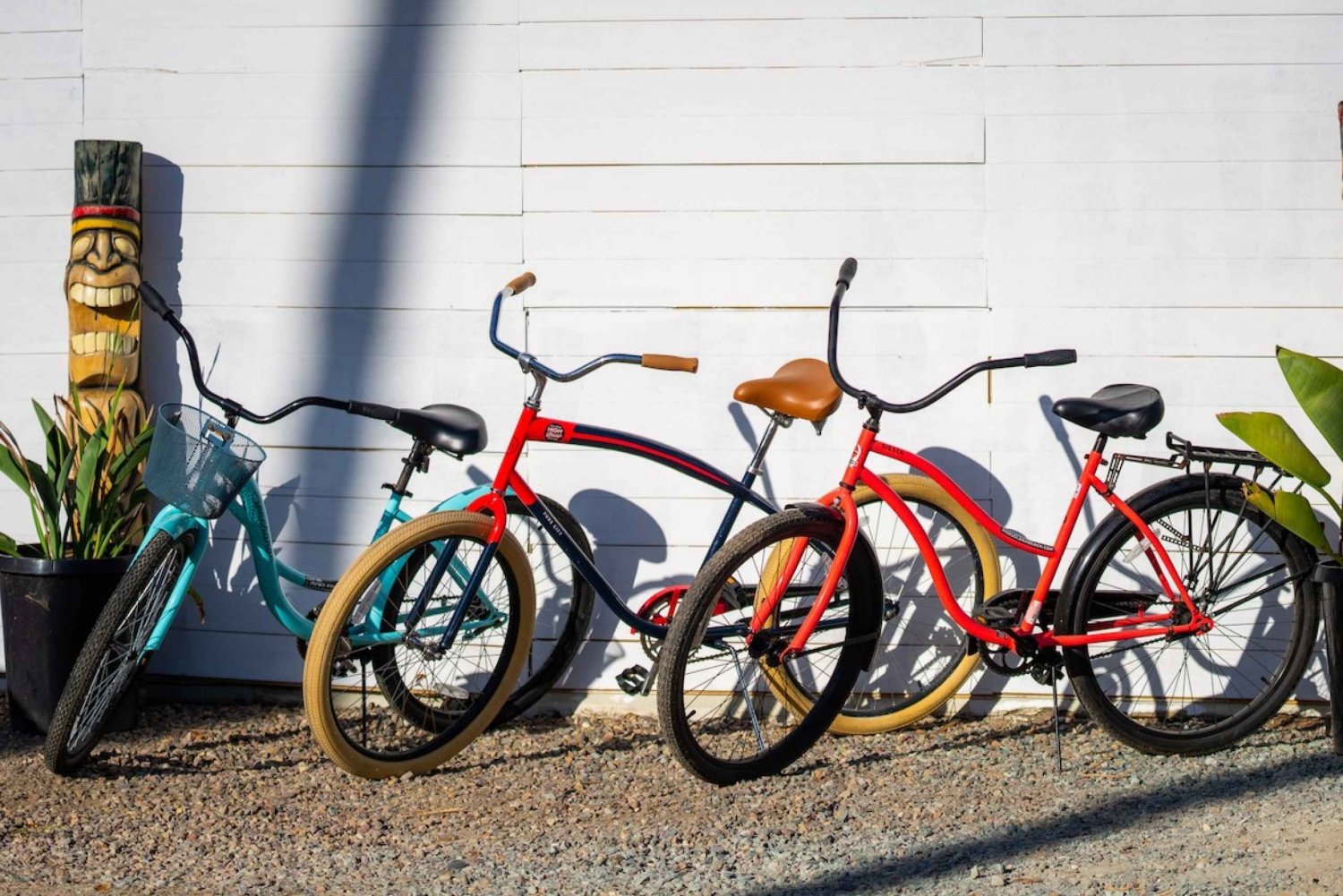 Solana Beach: Beach Cruiser cykeluthyrning för en hel dag