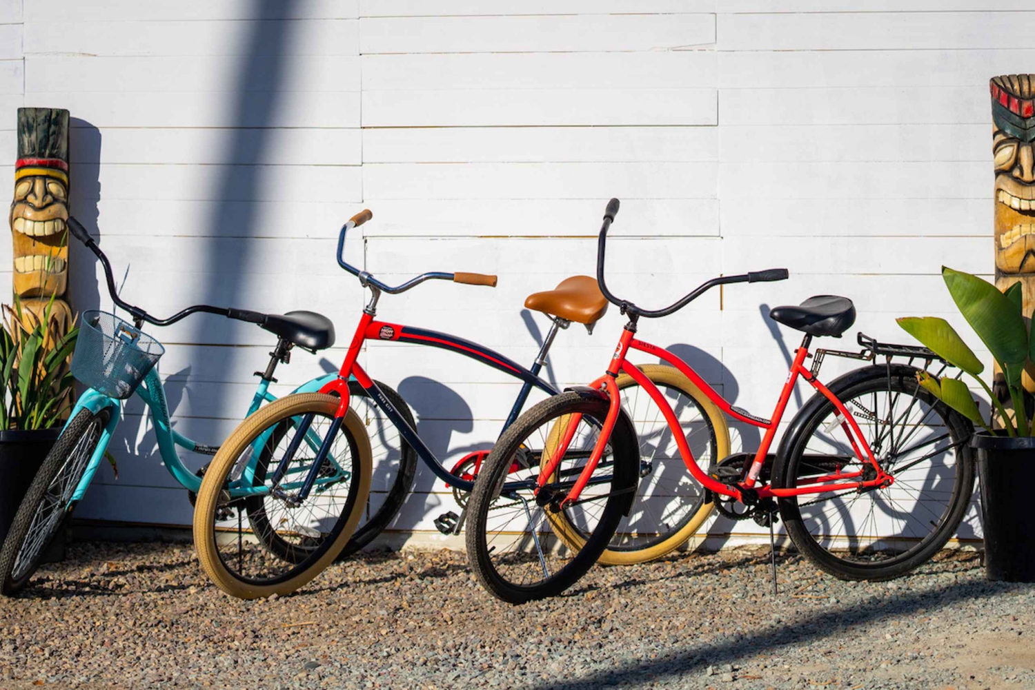 Solana Beach: Beach Cruiser Full-Day Bike Rental