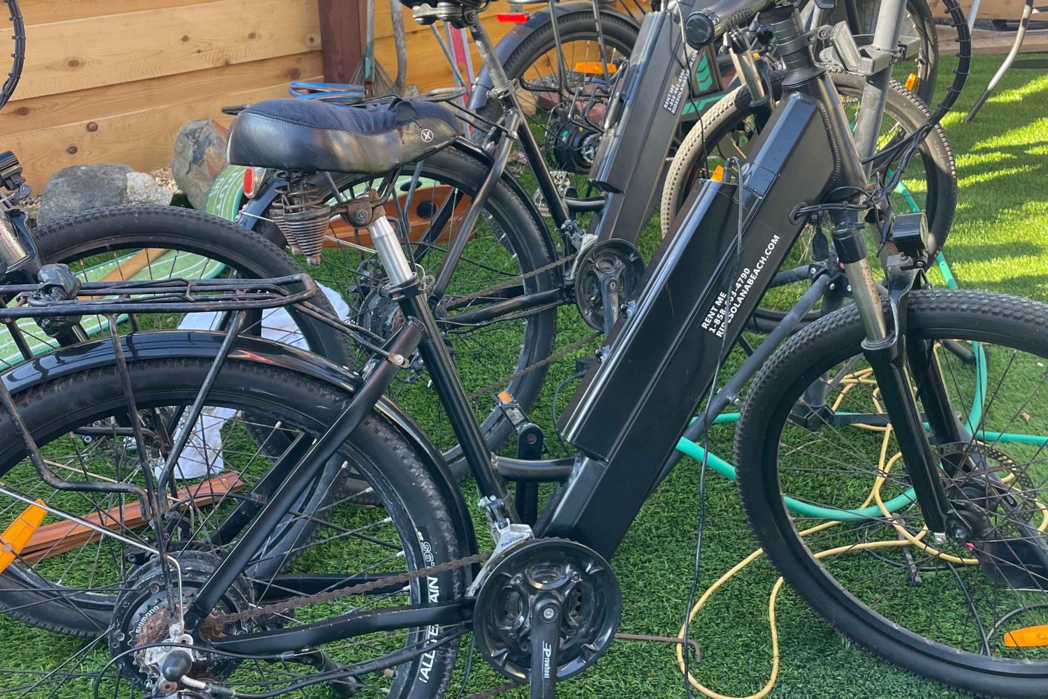 Solana Beach: verhuur van elektrische fietsen met trapondersteuning op 5 niveaus