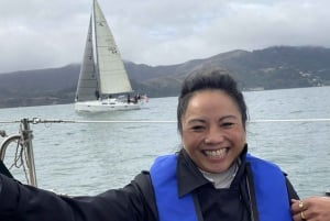 2 uur - Zonsondergang zeilervaring op de baai van San Francisco