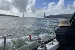 2 uur - Zonsondergang zeilervaring op de baai van San Francisco