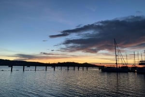 2 uur - Zonsondergang zeilervaring op de baai van San Francisco