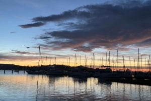 2 uur - Zonsondergang zeilervaring op de baai van San Francisco