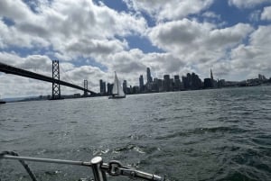 2 uur - Zonsondergang zeilervaring op de baai van San Francisco