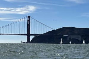 2 uur - Zonsondergang zeilervaring op de baai van San Francisco