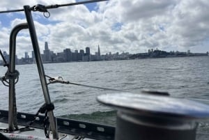 2 uur - Zonsondergang zeilervaring op de baai van San Francisco