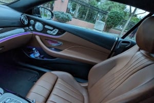 Tour particular personalizado em um luxuoso Mercedes