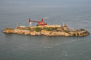 Fra Sausalito: Helicopter Tour i San Francisco og Alcatraz