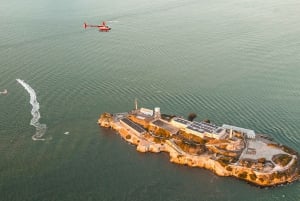 Fra Sausalito: San Francisco og Alcatraz Helicopter Tour