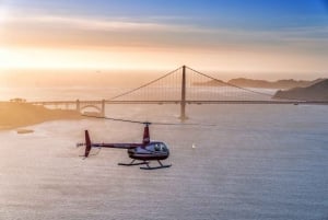 Från Sausalito: San Francisco och Alcatraz Helicopter Tour