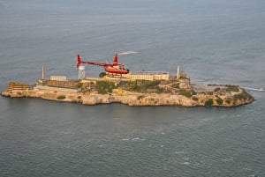 From Sausalito: San Francisco and Alcatraz Helicopter Tour