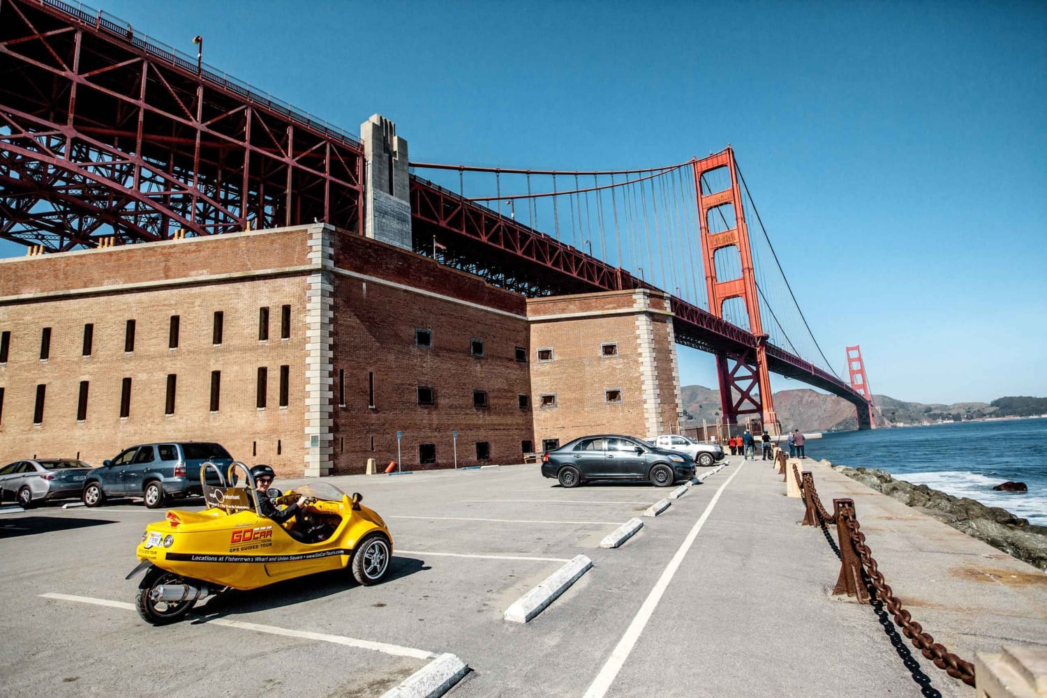 GoCar 3 uur tour door de parken en stranden van San Francisco