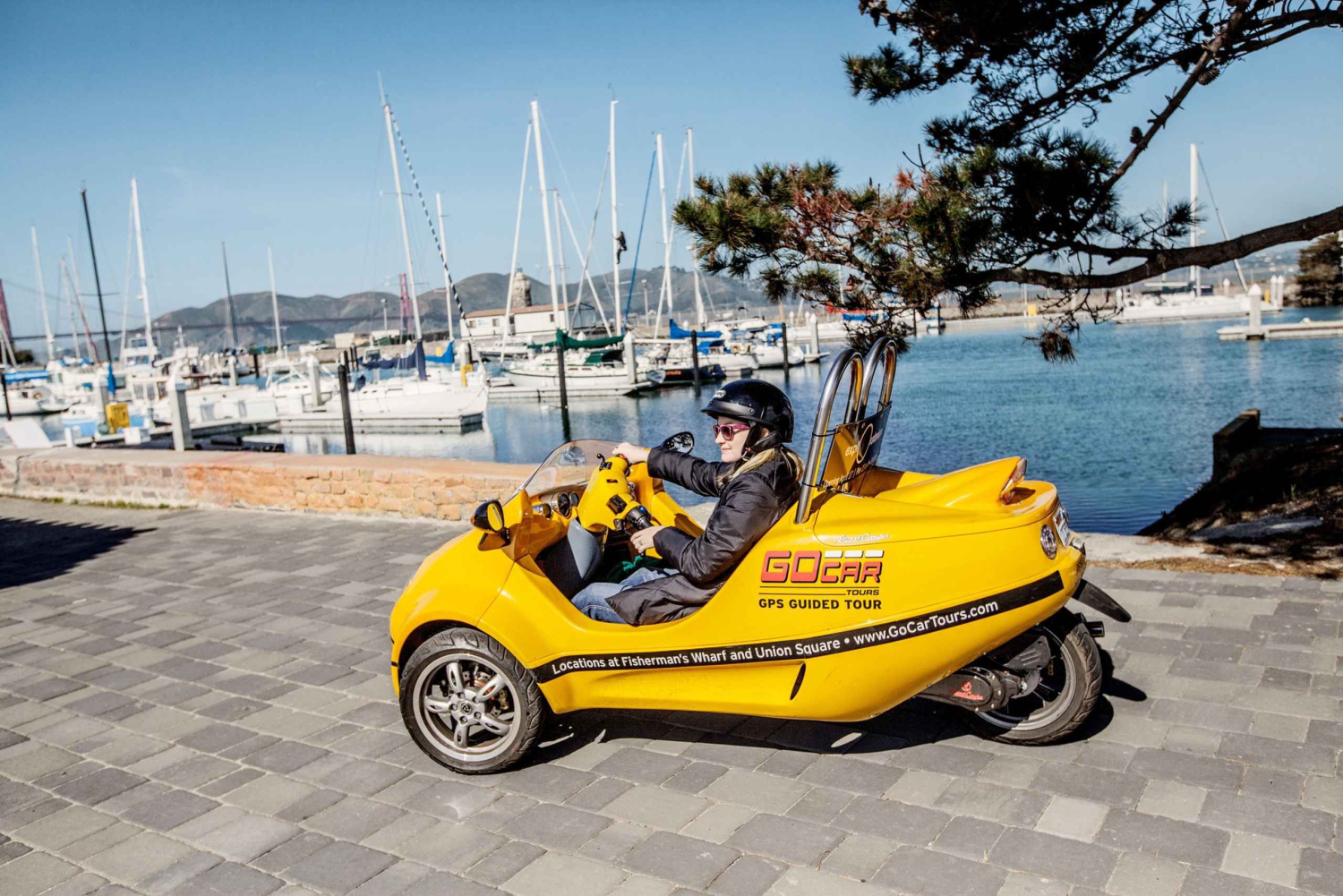 GoCar 3 uur tour door de parken en stranden van San Francisco