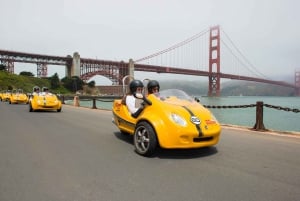 GoCar 3 uur tour door de parken en stranden van San Francisco