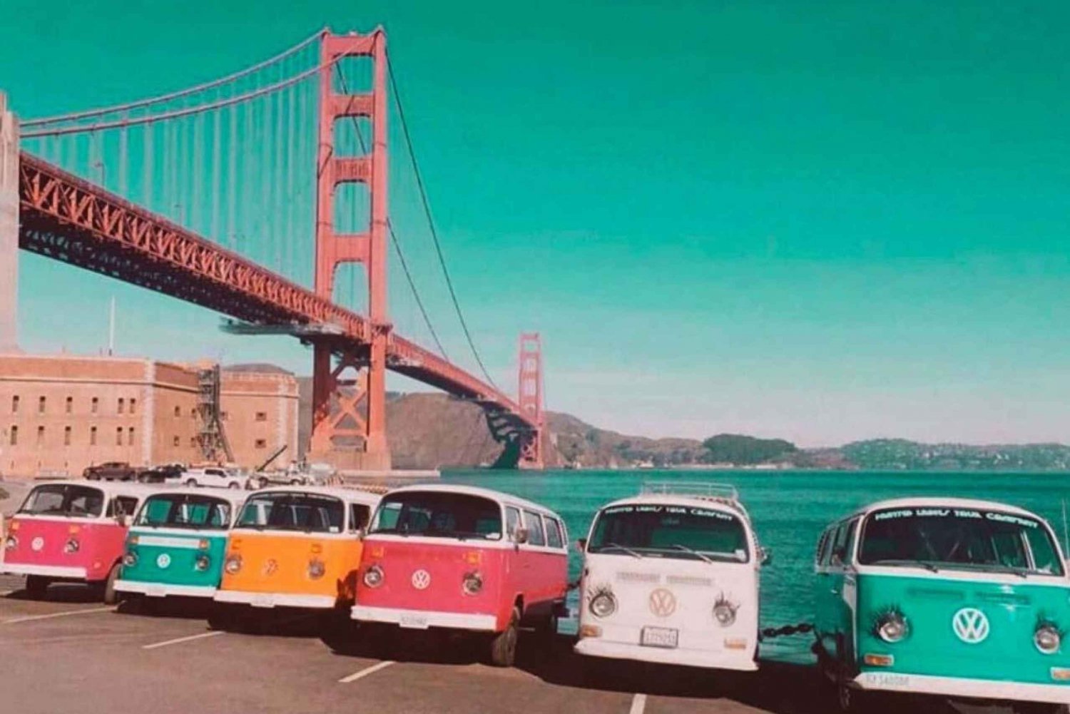 San Francisco: Stadtführung in Kleingruppen mit einem alten VW-Bus