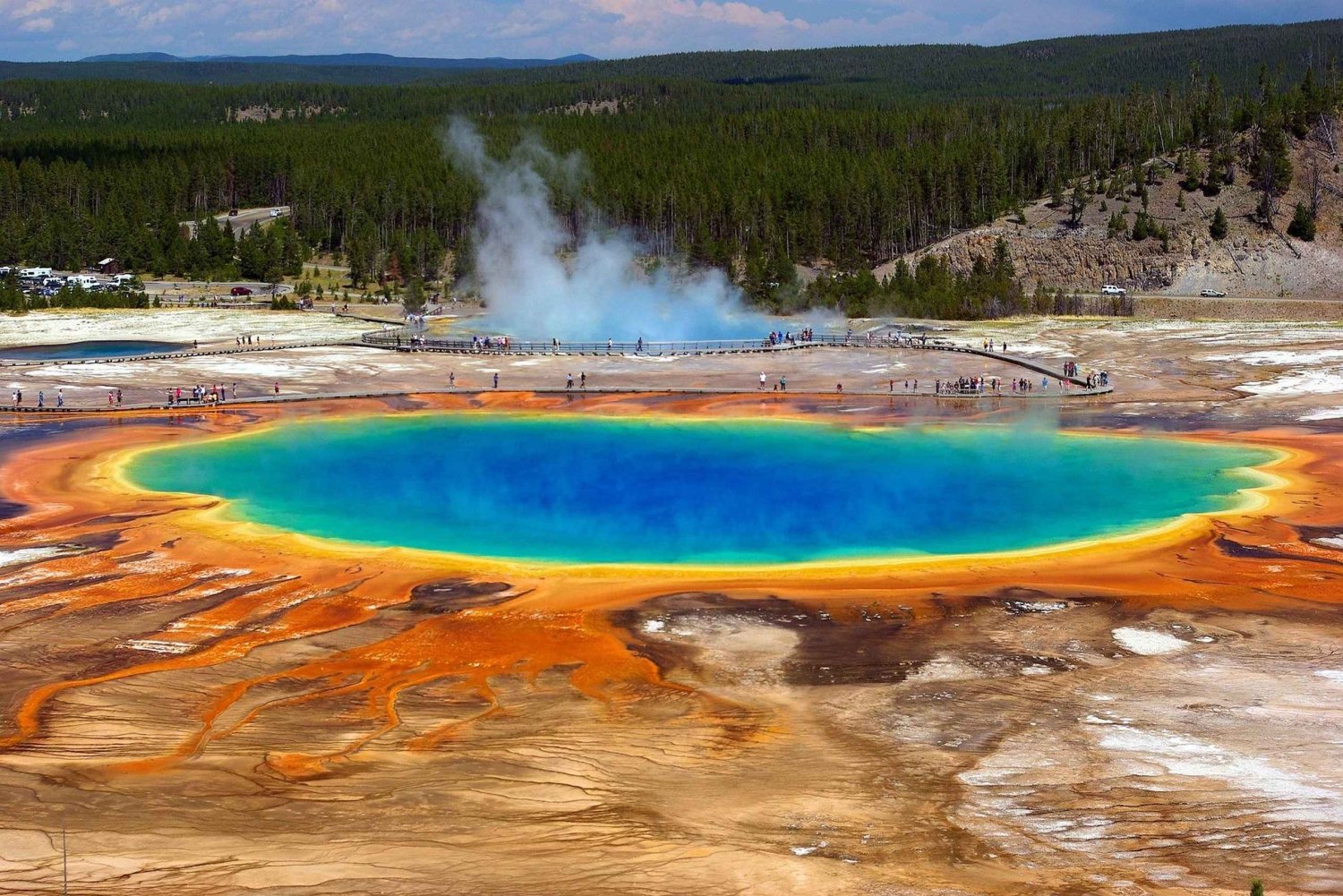 Los Angeles: Tour de 7 dias em pequenos grupos para Yellowstone com ida e volta