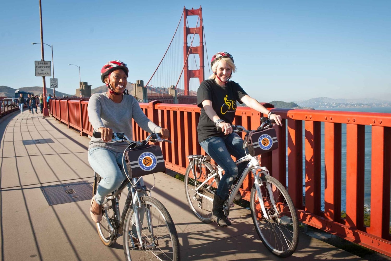 Besøk i Muir Woods og sykkeltur på Golden Gate Bridge