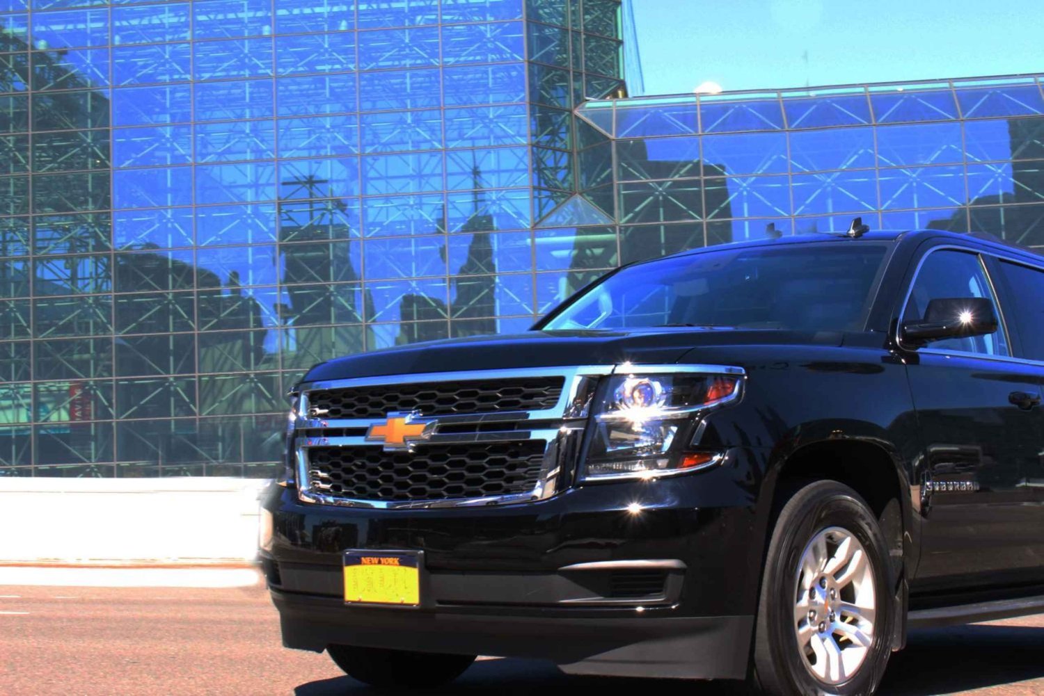 Halvdagsutflykt i New York med lyxig SUV