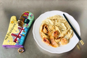 Online knoedelcursus voor CNY Geweldig voor teambuilding