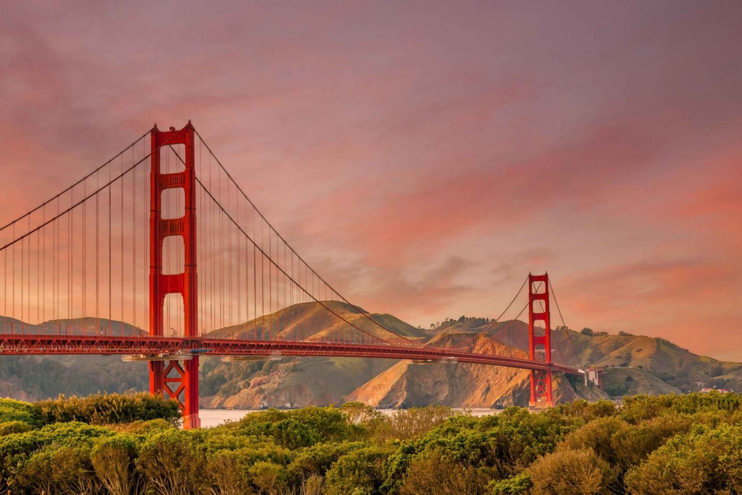 Sessione di ritratto al Golden Gate Bridge SF