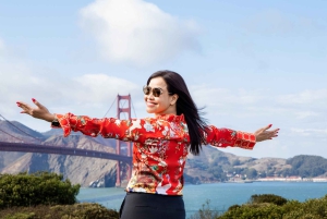 Sessione di ritratto al Golden Gate Bridge SF