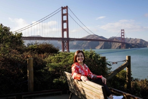 Sessione di ritratto al Golden Gate Bridge SF