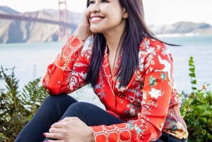 Sessione di ritratto al Golden Gate Bridge SF