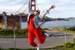 Porträt-Session an der Golden Gate Bridge SF