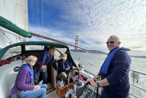 2 timmars privat seglingsupplevelse på San Francisco Bay 6 gäster