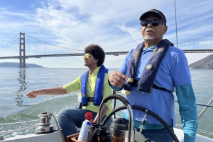 サンフランシスコ湾での2時間のプライベートセーリング体験 6名様