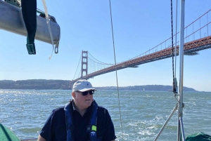 2 timmars privat seglingsupplevelse på San Francisco Bay 6 gäster