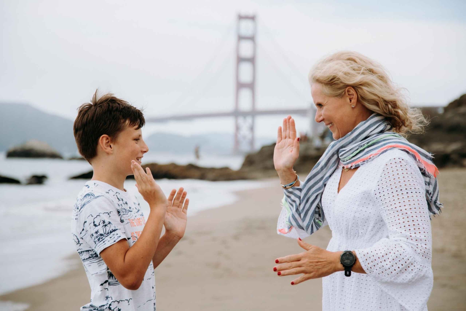 Privé-vakantiefotoshoot met fotograaf in San Francisco