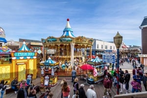 San Francisco: Alcatraz, färja och hop-on hop-off-buss i 2 dagar