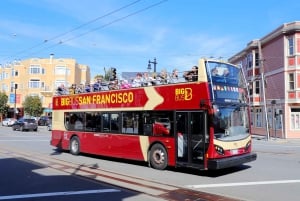 San Francisco: Alcatraz, lautta ja 2 päivän Hop-On Hop-Off -bussi