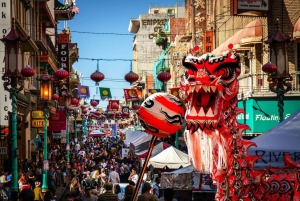 San Francisco: Tour a piedi dell'isola di Alcatraz e di Chinatown