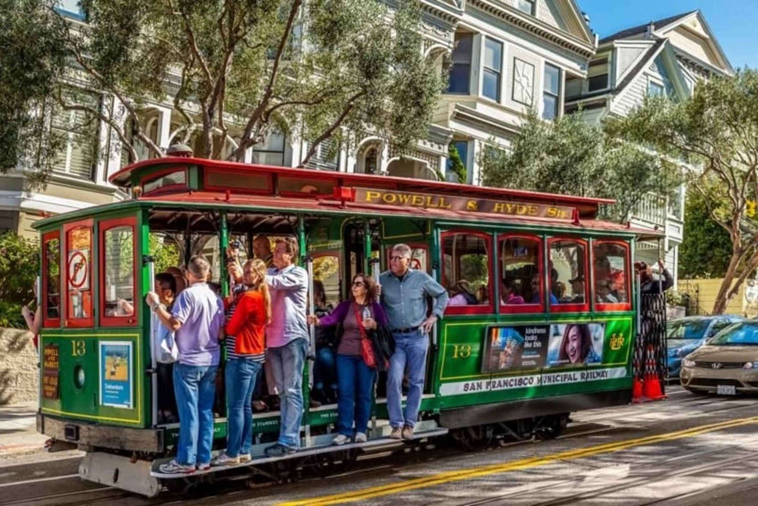 Guidet tur med San Francisco Cable Car App