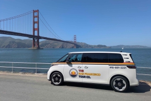 San Francisco City Tour in New EV Volkswagen Van