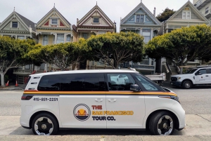 San Francisco City Tour in New EV Volkswagen Van