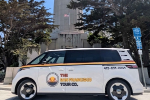 San Francisco City Tour in New EV Volkswagen Van