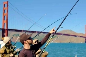 San Francisco: Gamberi sotto il Golden Gate Bridge