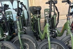 San Francisco: Udlejning af elcykler med hjelm og lås