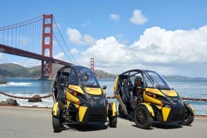 San Francisco: Electric GoCar Tour przez most Golden Gate