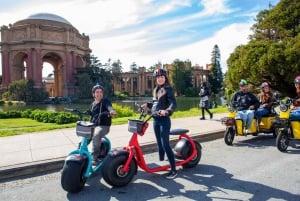 San Francisco : Location de scooters électriques avec GPS Storytelling