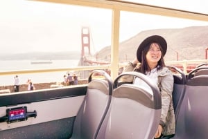 San Francisco: Golden Gate Cruise & Hop-On Hop-Off bussikierros