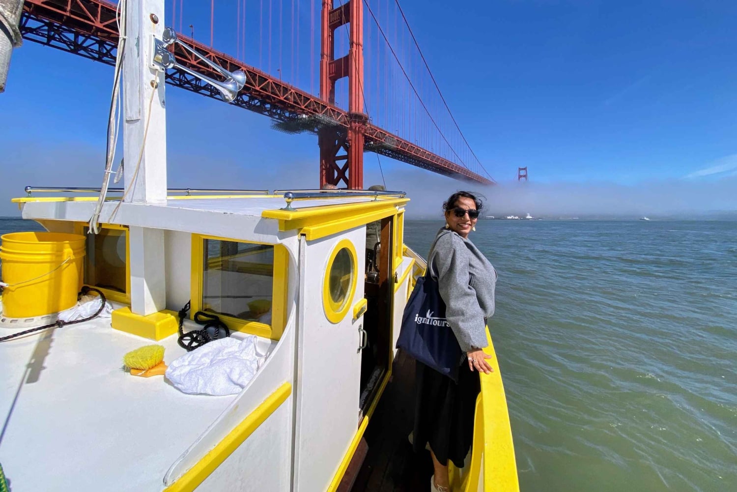 São Francisco: Viagem pela Baía da Golden Gate num barco histórico