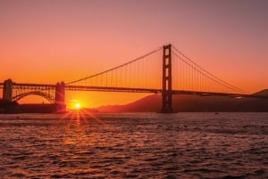 San Francisco: Golden Gate Bridge and Bay Sunset Cruise