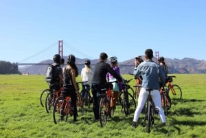 San Francisco: Bike Rental from Golden Gate Bridge with Map