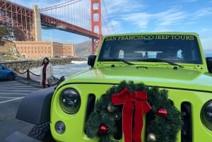 San Francisco: Holiday Lights Private Group Jeep Tour