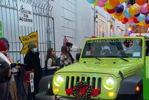 San Francisco: tour in jeep per gruppi privati di Holiday Lights